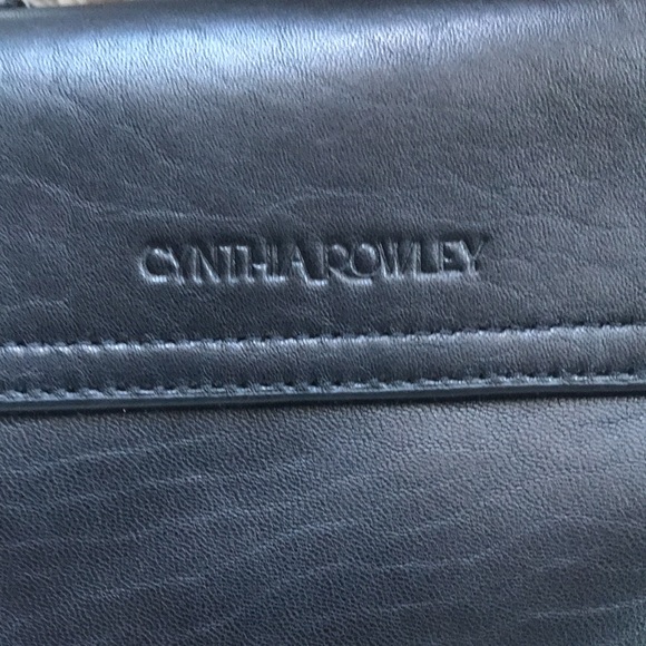 Cynthia Rowley Black Leather Bag - Picture 2 of 16